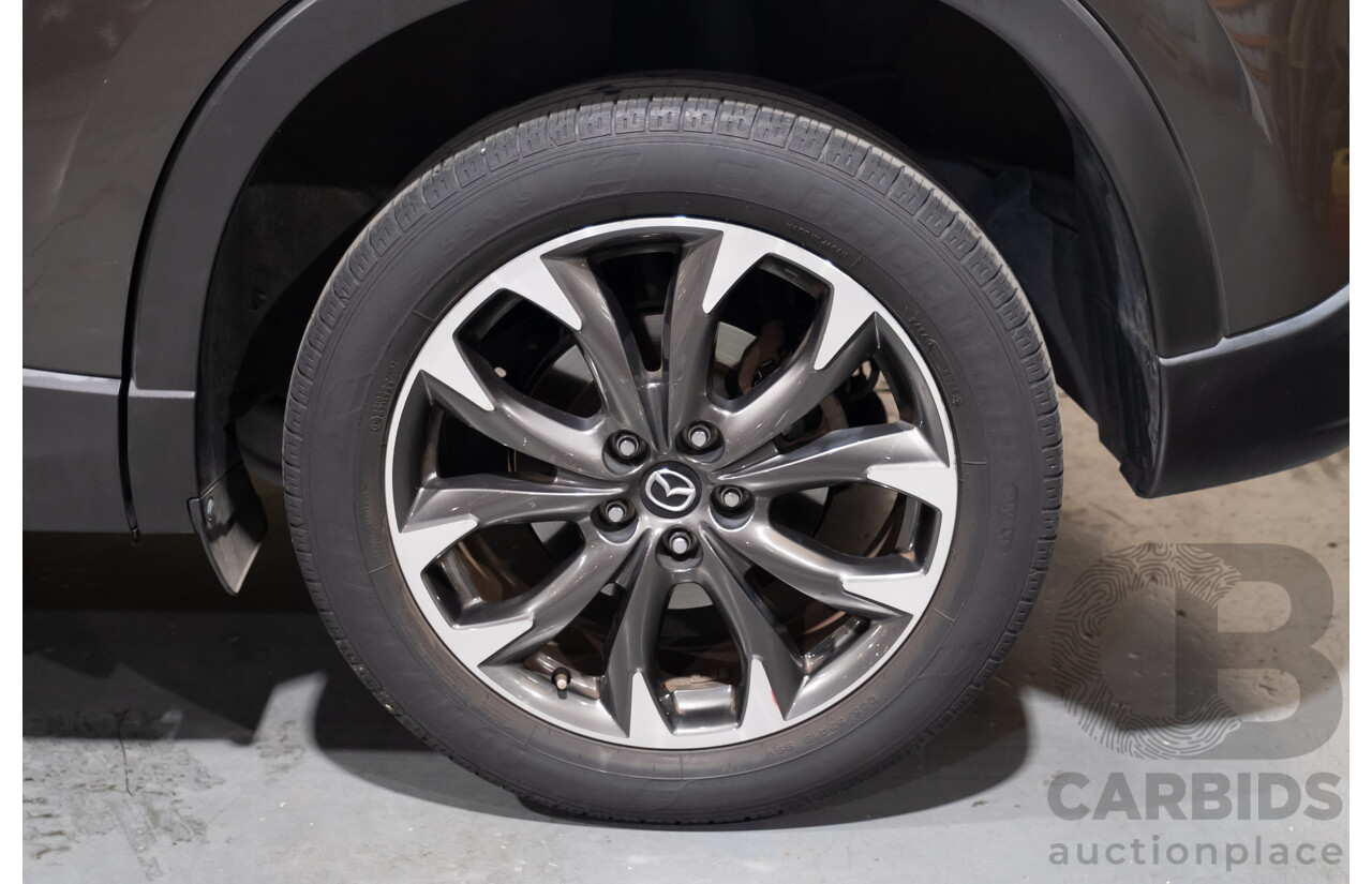 11/2015 Mazda CX-5 Akera (4x4) MY15 4d Wagon Metallic Bronze Turbo Diesel 2.2L