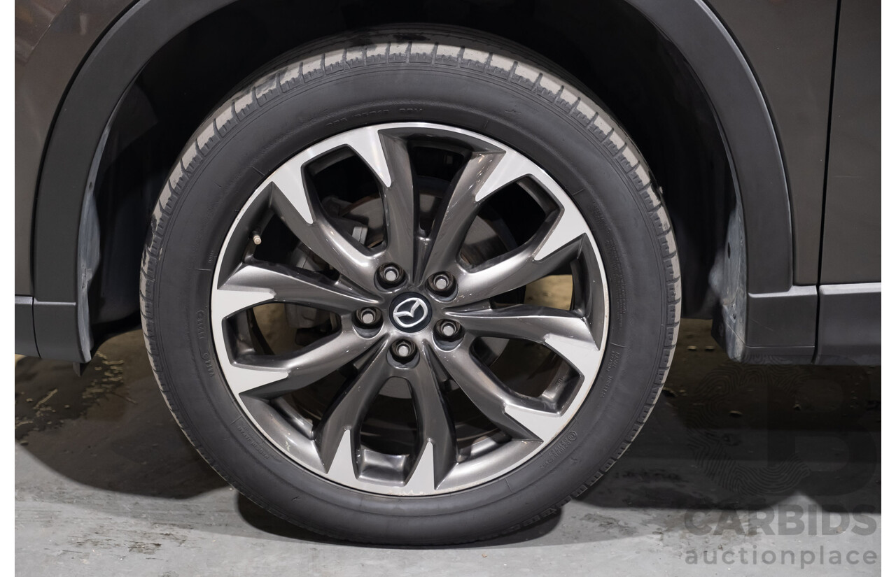 11/2015 Mazda CX-5 Akera (4x4) MY15 4d Wagon Metallic Bronze Turbo Diesel 2.2L