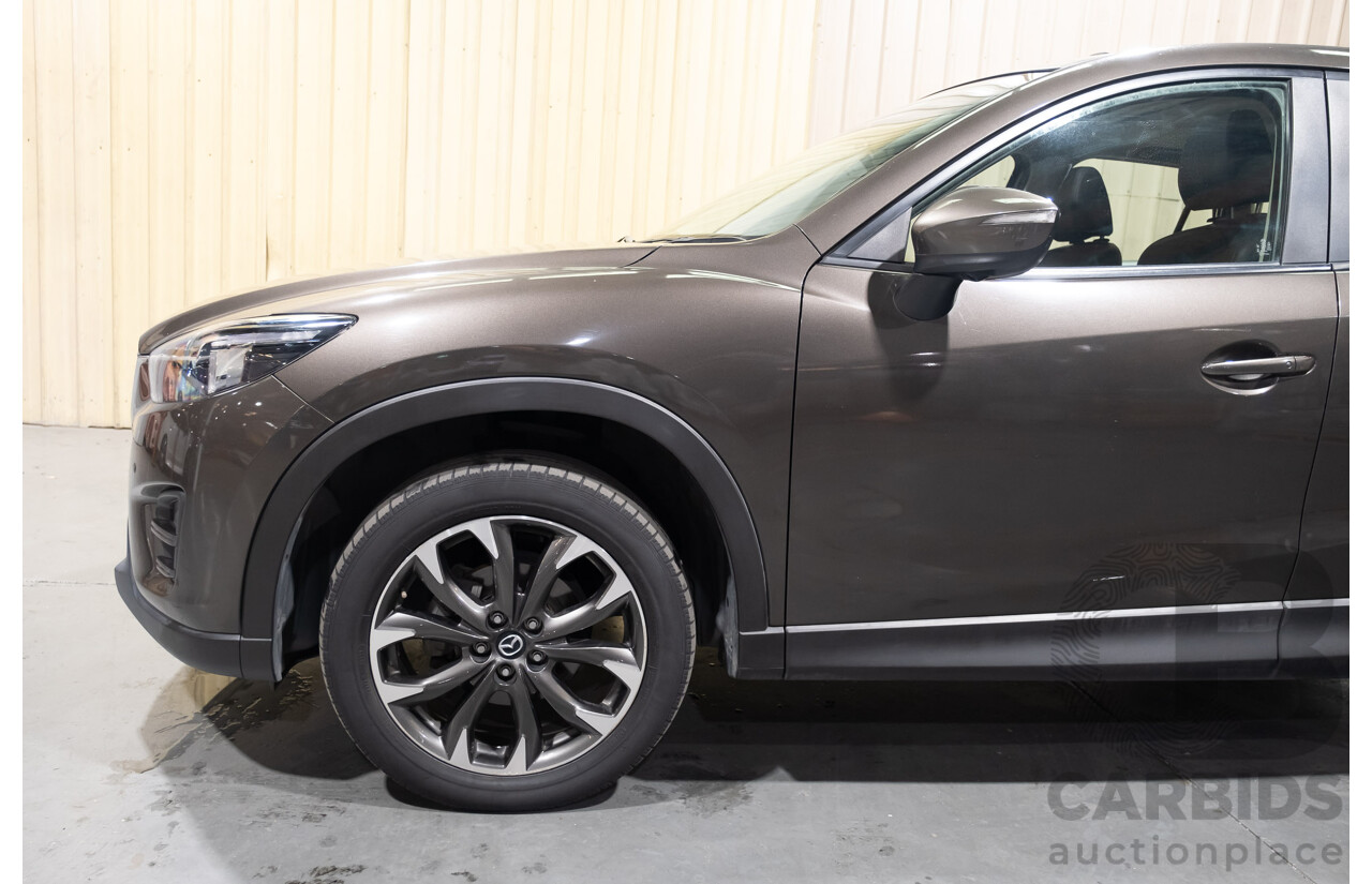 11/2015 Mazda CX-5 Akera (4x4) MY15 4d Wagon Metallic Bronze Turbo Diesel 2.2L