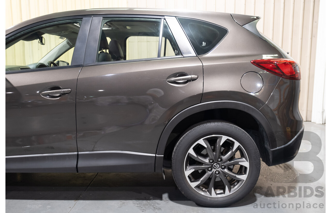 11/2015 Mazda CX-5 Akera (4x4) MY15 4d Wagon Metallic Bronze Turbo Diesel 2.2L