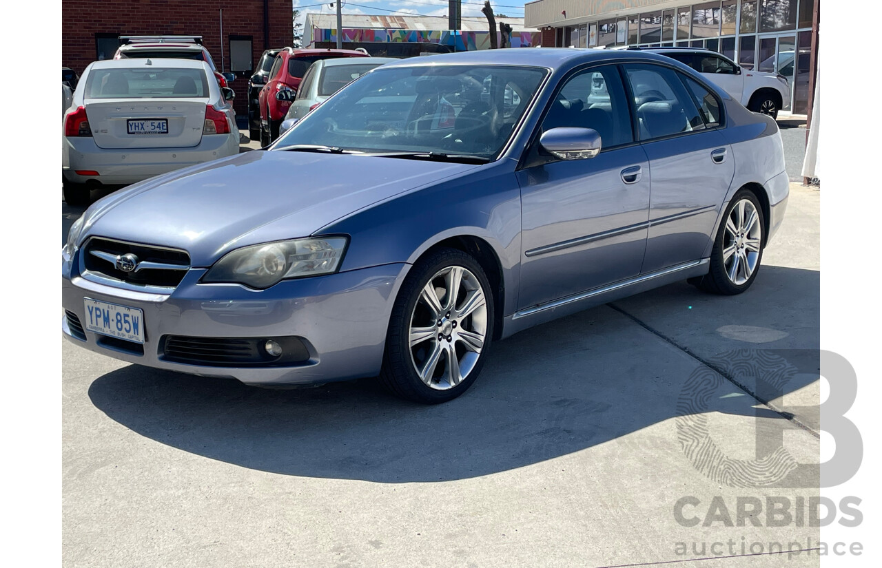 8/2005 Subaru Liberty 3.0R MY05 4d Sedan Grey 3.0L
