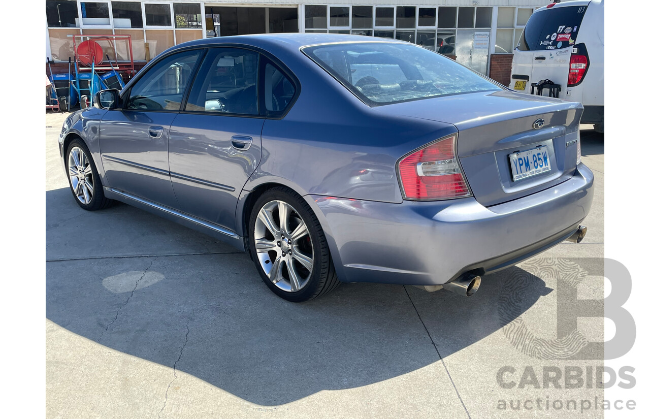 8/2005 Subaru Liberty 3.0R MY05 4d Sedan Grey 3.0L