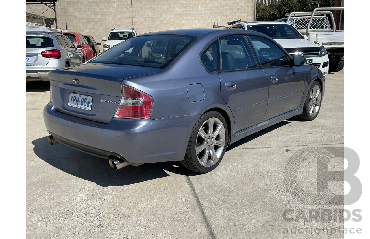 8/2005 Subaru Liberty 3.0R MY05 4d Sedan Grey 3.0L