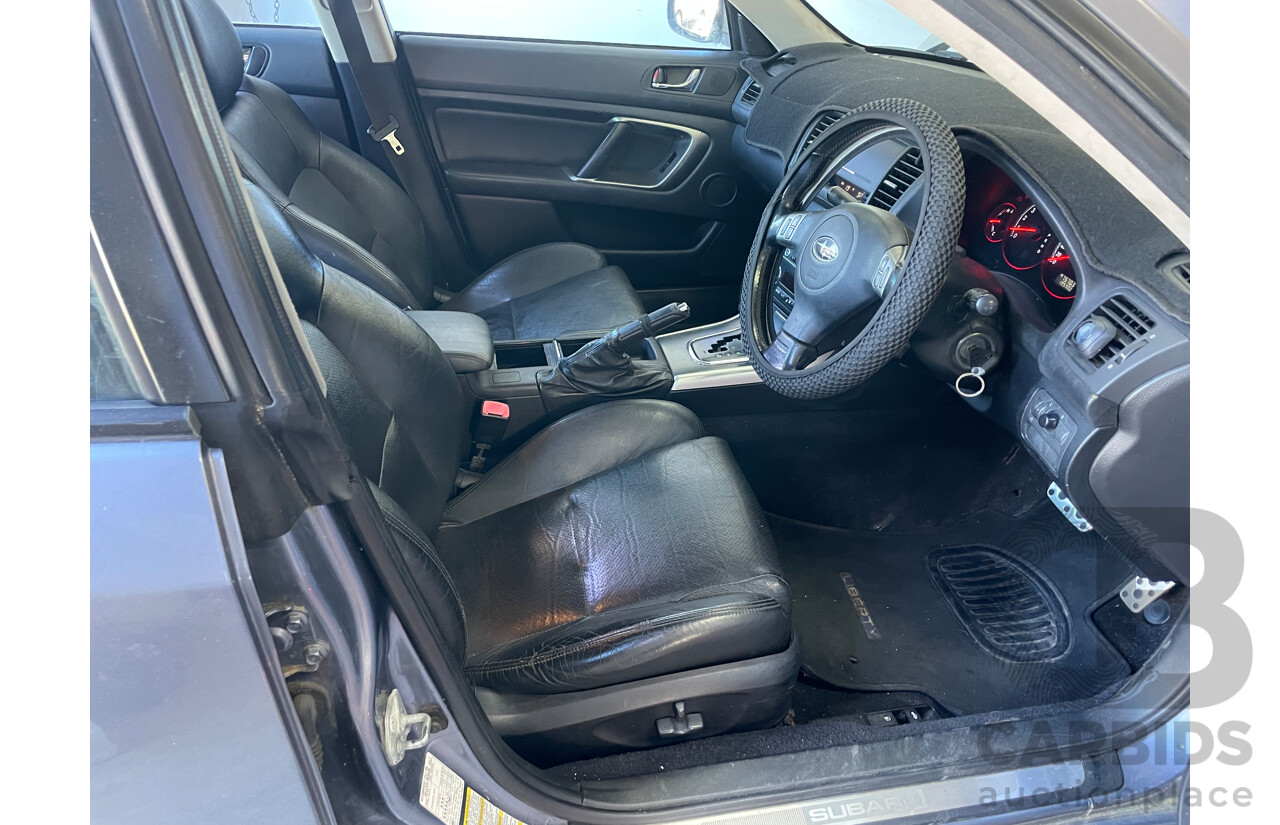 8/2005 Subaru Liberty 3.0R MY05 4d Sedan Grey 3.0L