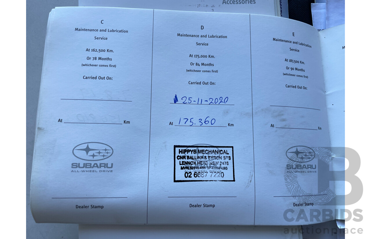 8/2005 Subaru Liberty 3.0R MY05 4d Sedan Grey 3.0L