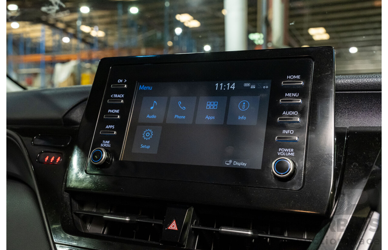 06/2021 Toyota Camry Ascent Hybrid MY21 AXVH70R 4d Sedan White 2.5L Hybrid