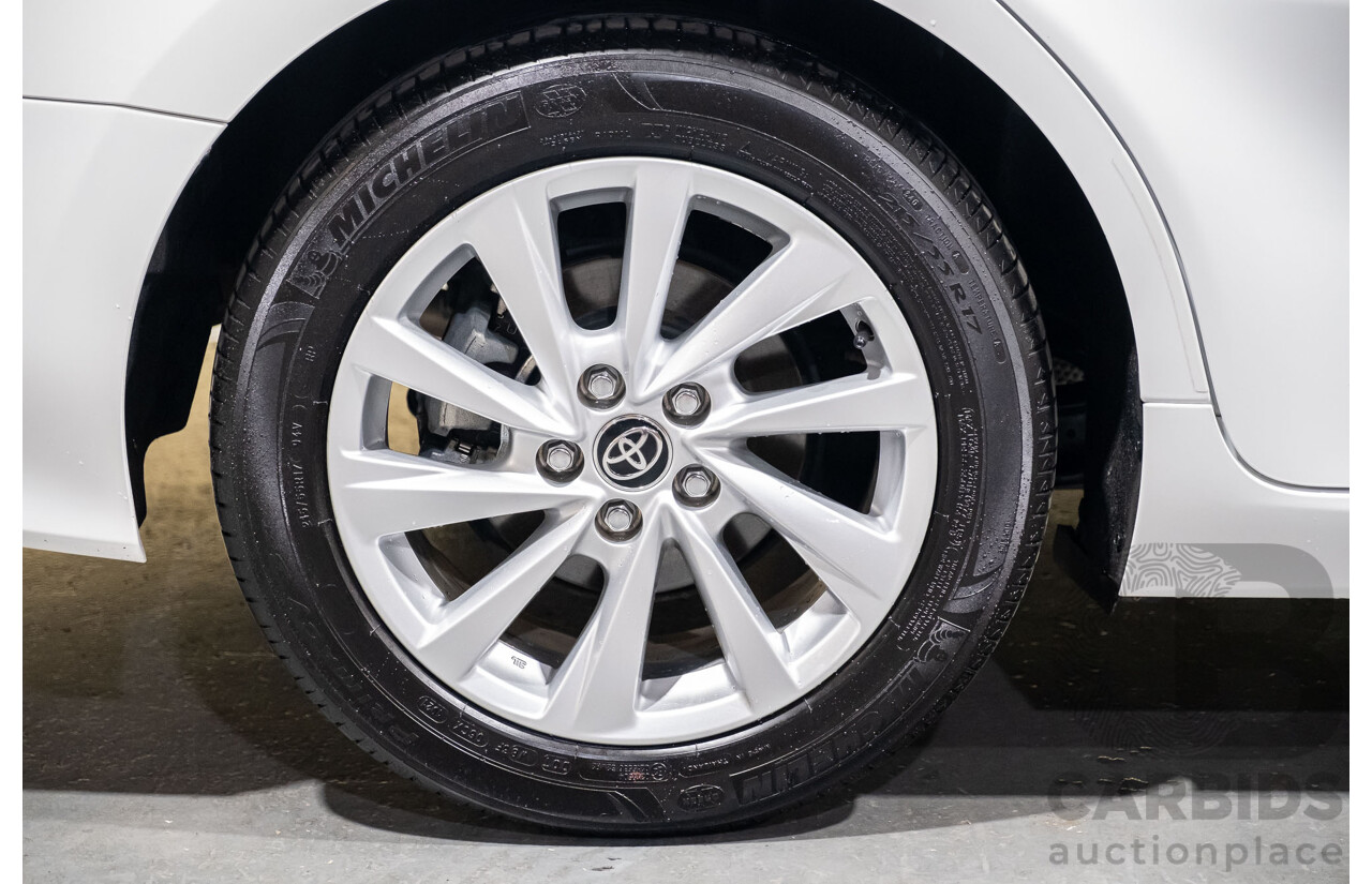 06/2021 Toyota Camry Ascent Hybrid MY21 AXVH70R 4d Sedan White 2.5L Hybrid