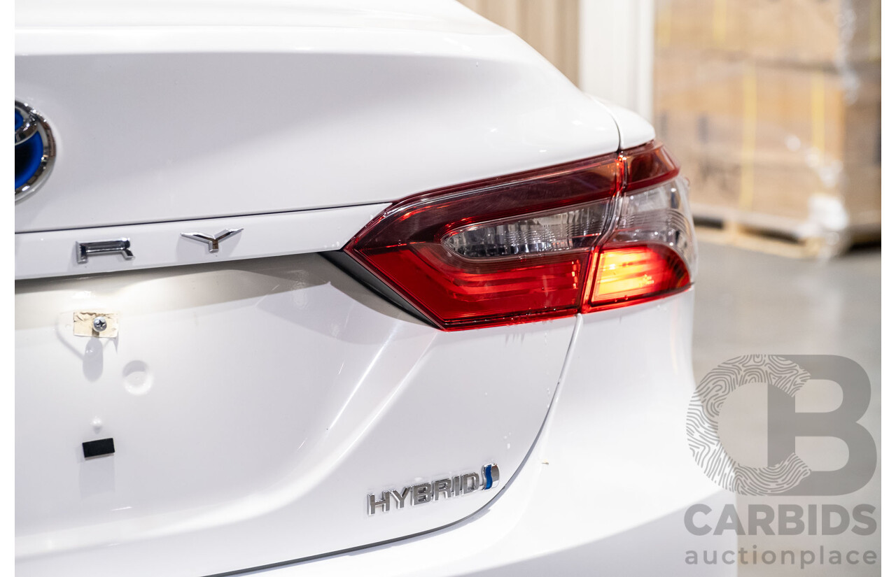 06/2021 Toyota Camry Ascent Hybrid MY21 AXVH70R 4d Sedan White 2.5L Hybrid