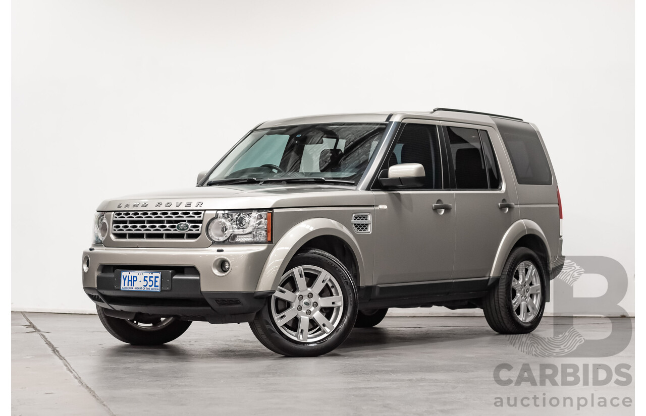 6/2011 Land Rover Discovery 4 3.0 SDV6 SE MY11 4d Wagon Beige Turbo Diesel V6 3.0L - 7 Seater