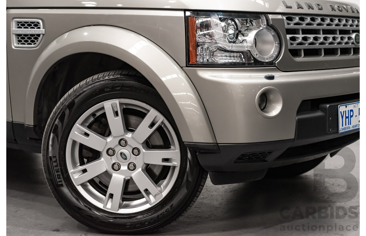 6/2011 Land Rover Discovery 4 3.0 SDV6 SE MY11 4d Wagon Beige Turbo Diesel V6 3.0L - 7 Seater
