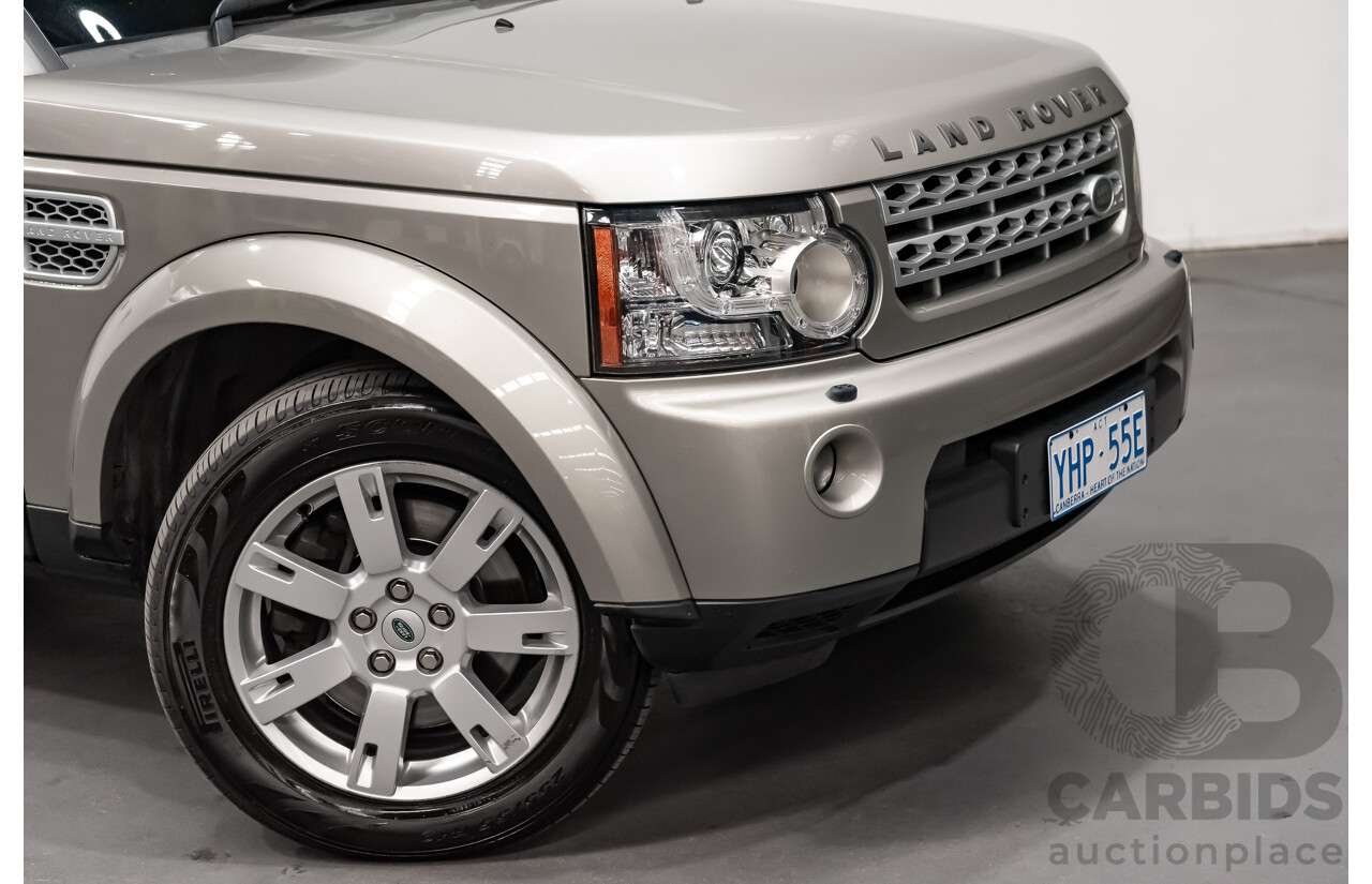 6/2011 Land Rover Discovery 4 3.0 SDV6 SE MY11 4d Wagon Beige Turbo Diesel V6 3.0L - 7 Seater