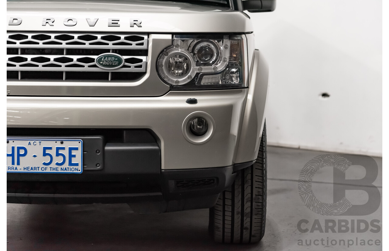 6/2011 Land Rover Discovery 4 3.0 SDV6 SE MY11 4d Wagon Beige Turbo Diesel V6 3.0L - 7 Seater