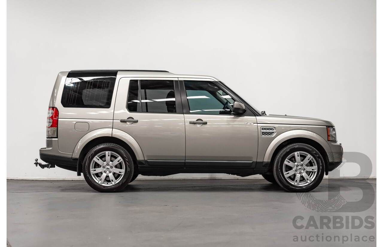 6/2011 Land Rover Discovery 4 3.0 SDV6 SE MY11 4d Wagon Beige Turbo Diesel V6 3.0L - 7 Seater