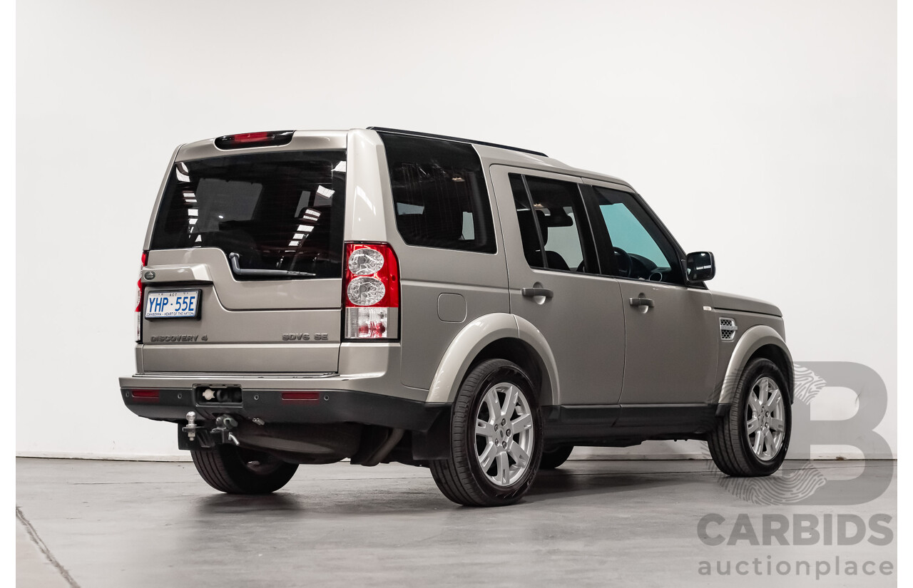 6/2011 Land Rover Discovery 4 3.0 SDV6 SE MY11 4d Wagon Beige Turbo Diesel V6 3.0L - 7 Seater