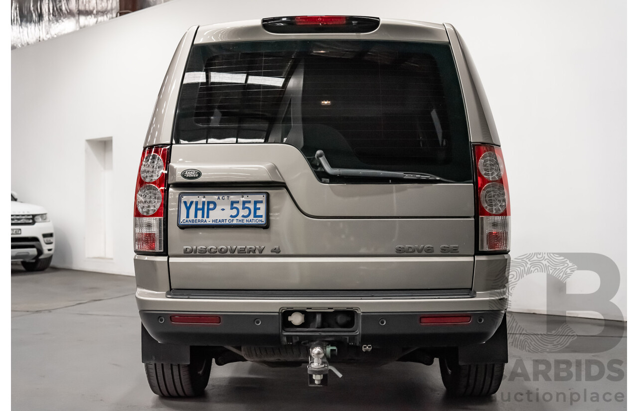 6/2011 Land Rover Discovery 4 3.0 SDV6 SE MY11 4d Wagon Beige Turbo Diesel V6 3.0L - 7 Seater