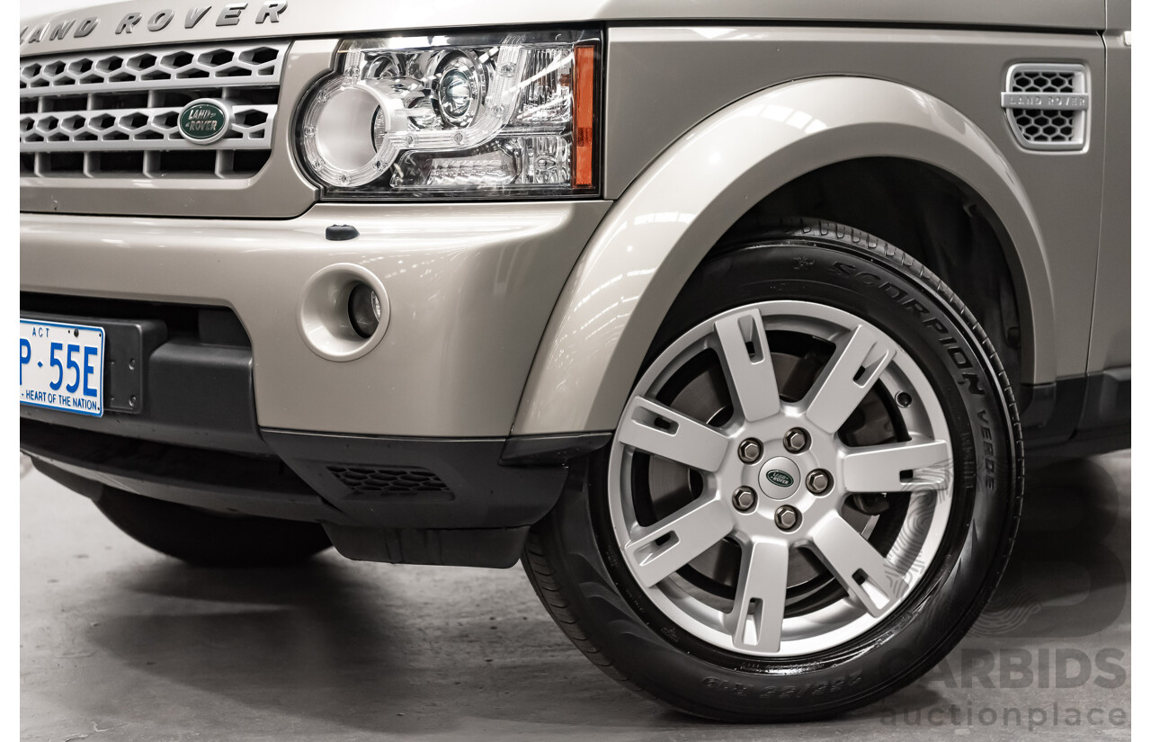 6/2011 Land Rover Discovery 4 3.0 SDV6 SE MY11 4d Wagon Beige Turbo Diesel V6 3.0L - 7 Seater