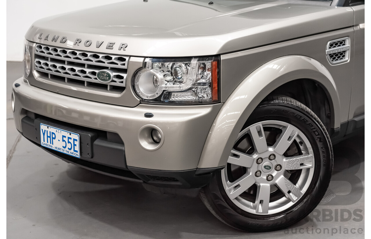 6/2011 Land Rover Discovery 4 3.0 SDV6 SE MY11 4d Wagon Beige Turbo Diesel V6 3.0L - 7 Seater