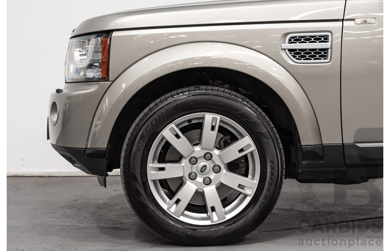 6/2011 Land Rover Discovery 4 3.0 SDV6 SE MY11 4d Wagon Beige Turbo Diesel V6 3.0L - 7 Seater