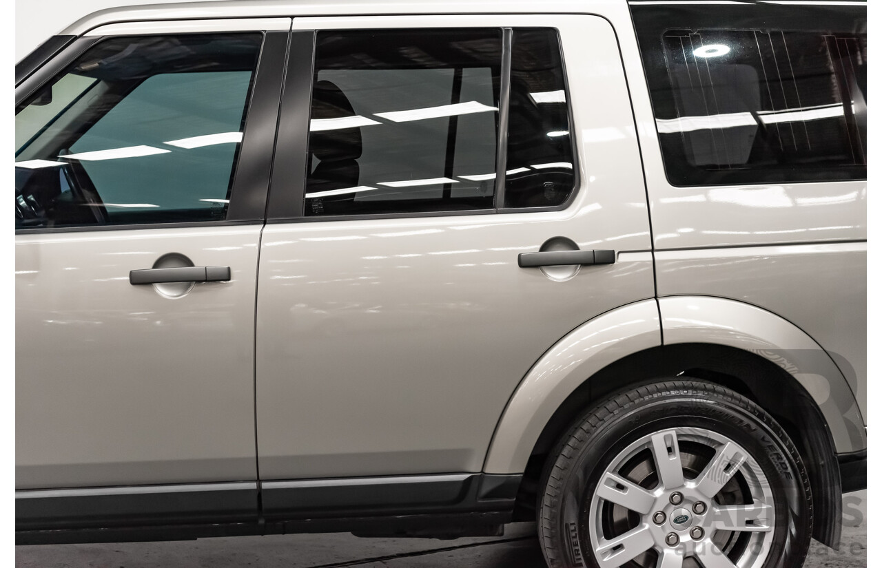 6/2011 Land Rover Discovery 4 3.0 SDV6 SE MY11 4d Wagon Beige Turbo Diesel V6 3.0L - 7 Seater