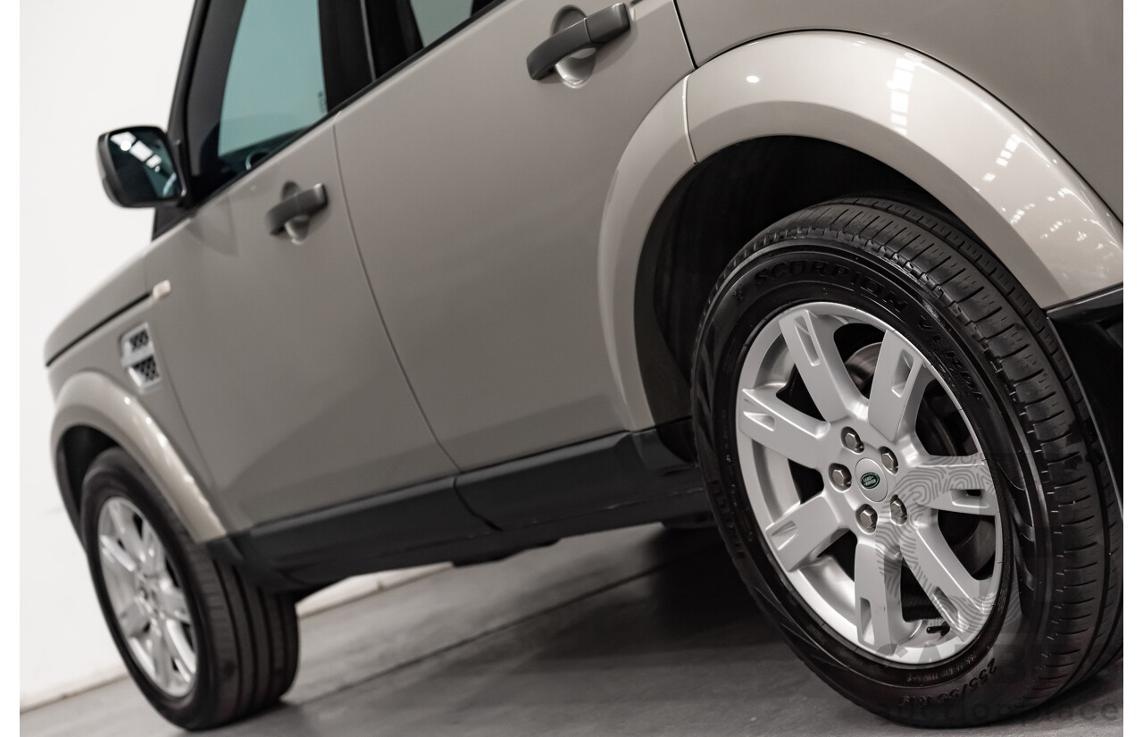 6/2011 Land Rover Discovery 4 3.0 SDV6 SE MY11 4d Wagon Beige Turbo Diesel V6 3.0L - 7 Seater