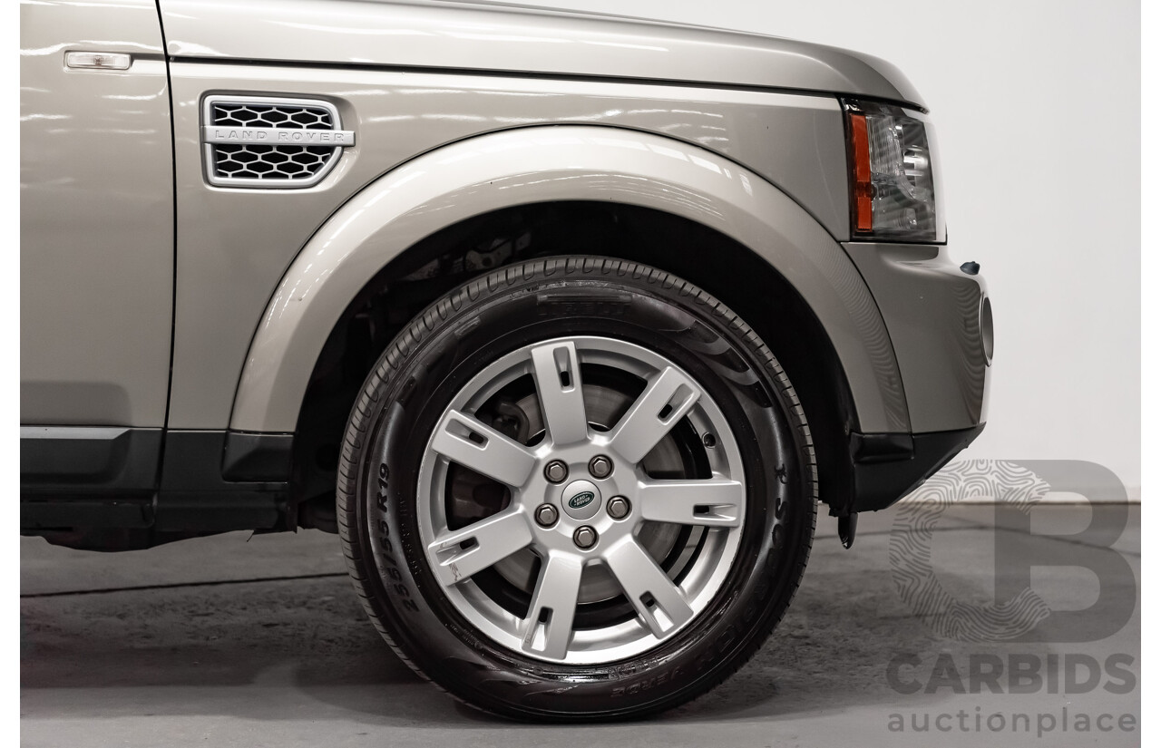 6/2011 Land Rover Discovery 4 3.0 SDV6 SE MY11 4d Wagon Beige Turbo Diesel V6 3.0L - 7 Seater
