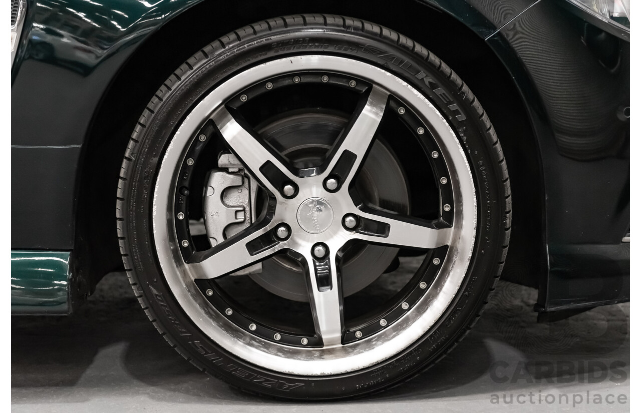 4/2014 Holden Commodore SS-V VF Utility Regal Peacock Metallic Green V8 6.0L