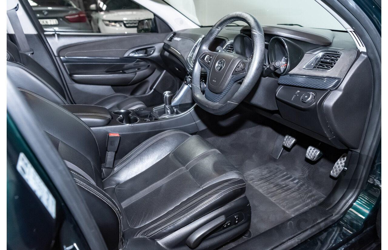 4/2014 Holden Commodore SS-V VF Utility Regal Peacock Metallic Green V8 6.0L