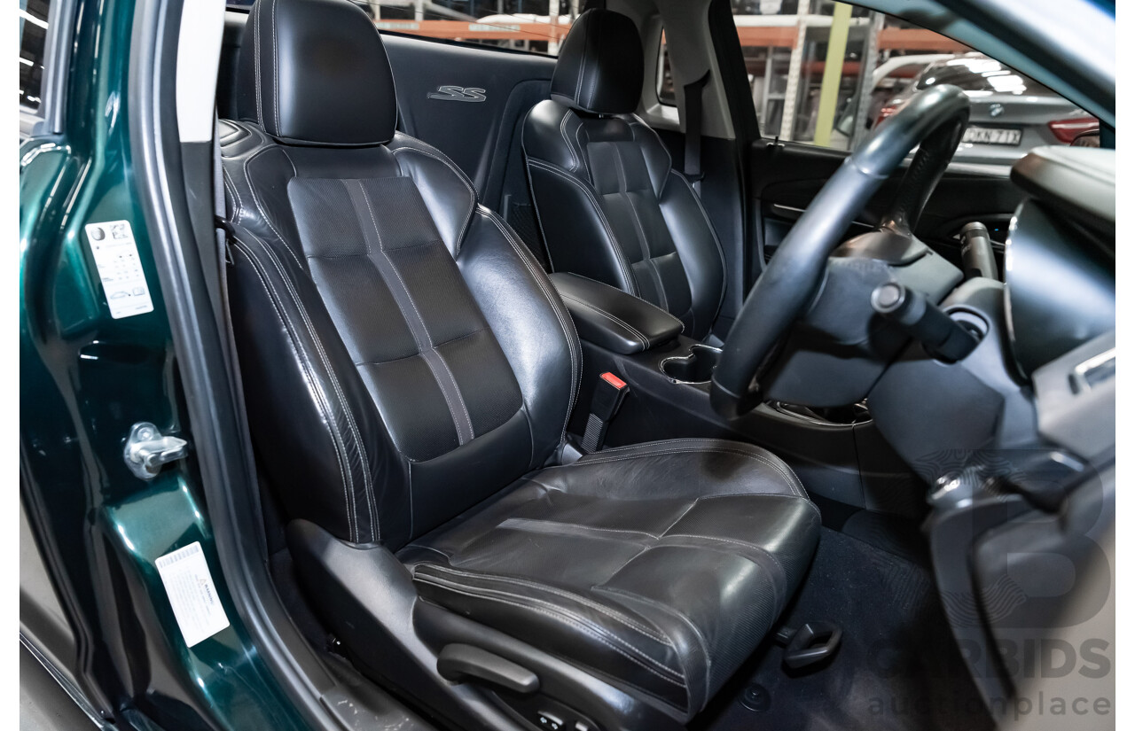 4/2014 Holden Commodore SS-V VF Utility Regal Peacock Metallic Green V8 6.0L