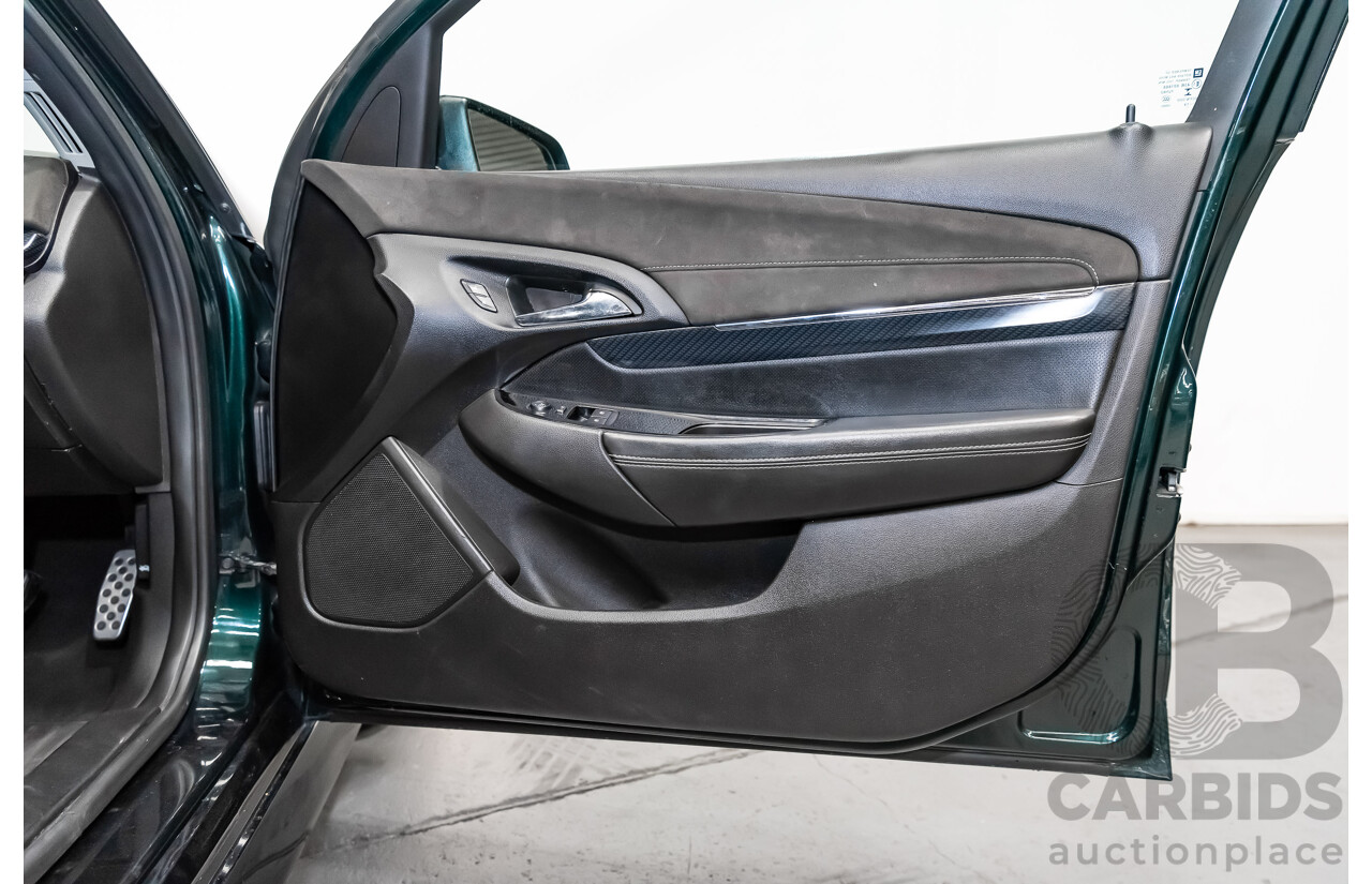 4/2014 Holden Commodore SS-V VF Utility Regal Peacock Metallic Green V8 6.0L