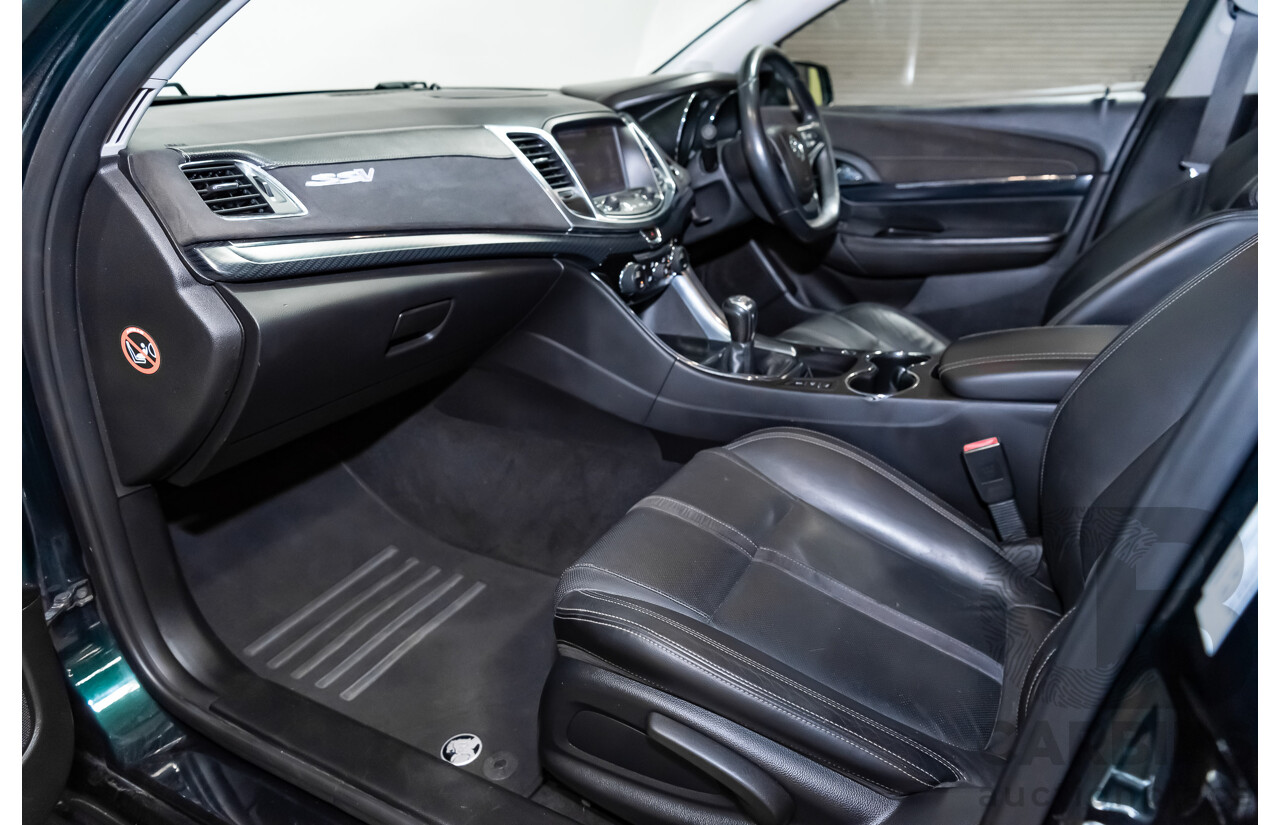 4/2014 Holden Commodore SS-V VF Utility Regal Peacock Metallic Green V8 6.0L
