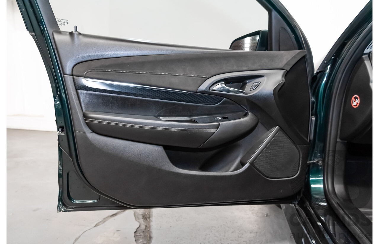 4/2014 Holden Commodore SS-V VF Utility Regal Peacock Metallic Green V8 6.0L