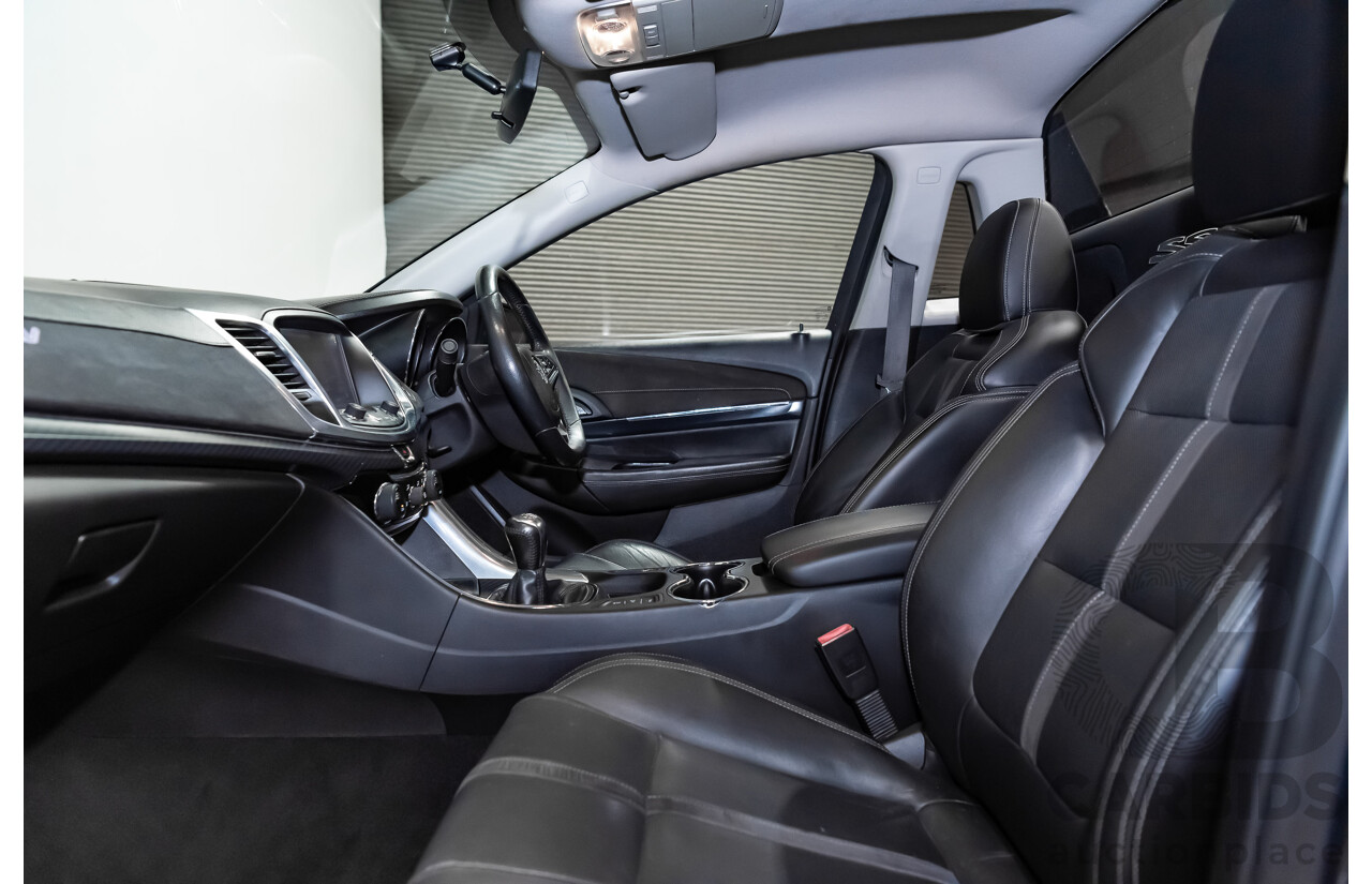 4/2014 Holden Commodore SS-V VF Utility Regal Peacock Metallic Green V8 6.0L