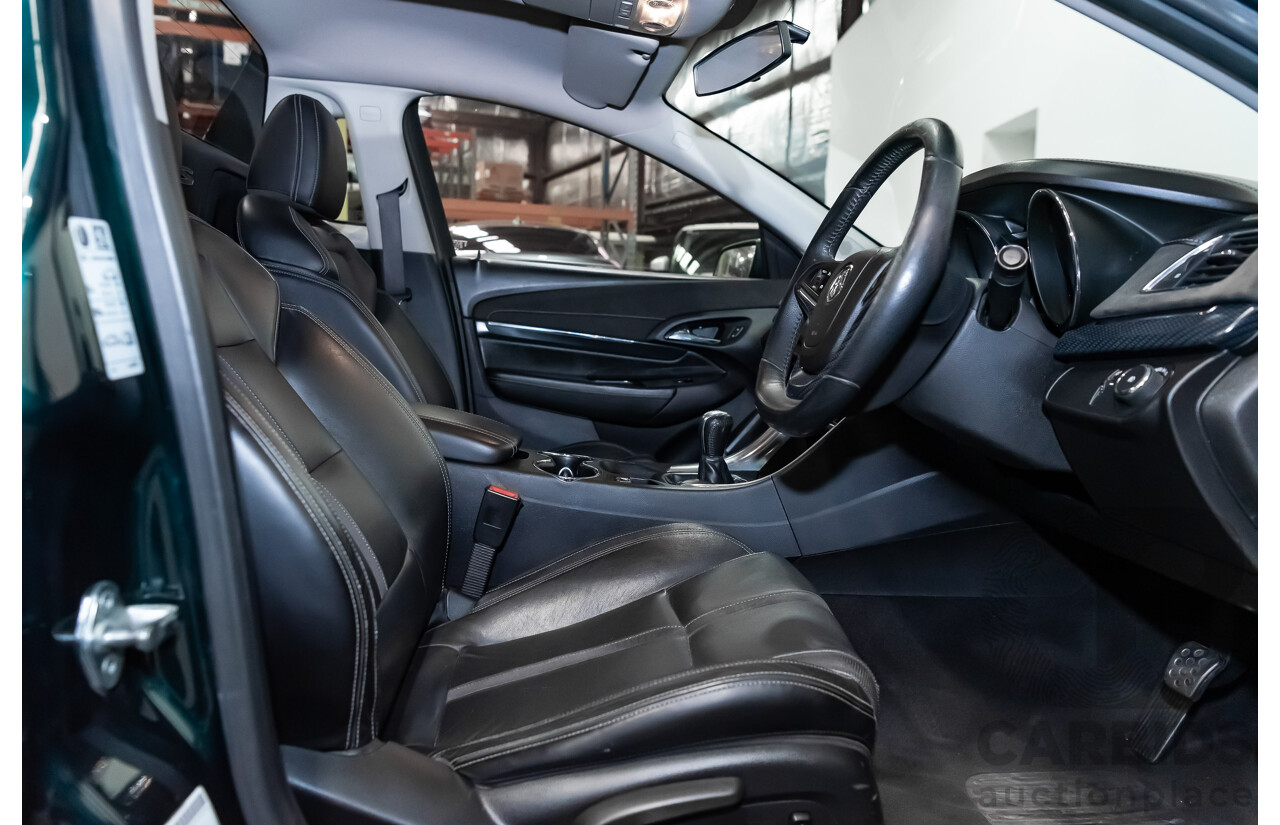 4/2014 Holden Commodore SS-V VF Utility Regal Peacock Metallic Green V8 6.0L