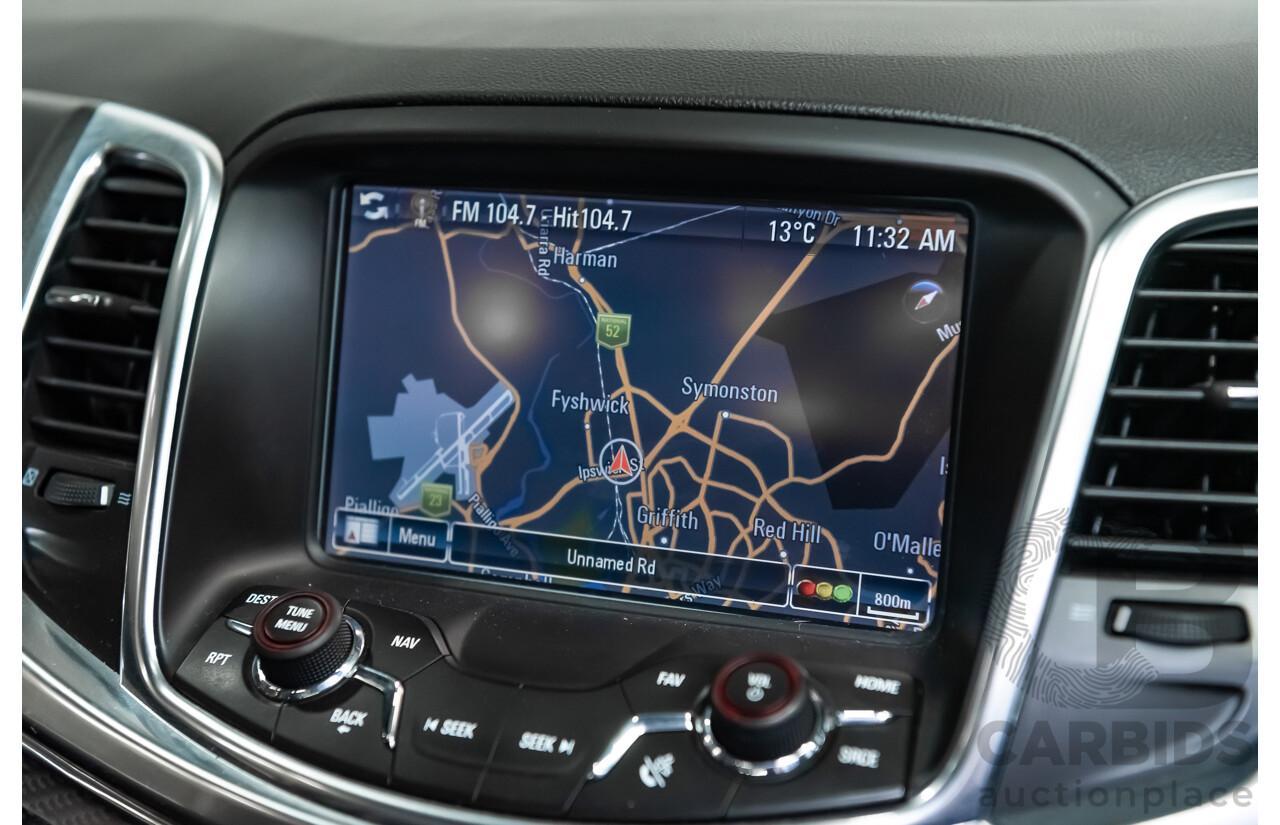 4/2014 Holden Commodore SS-V VF Utility Regal Peacock Metallic Green V8 6.0L