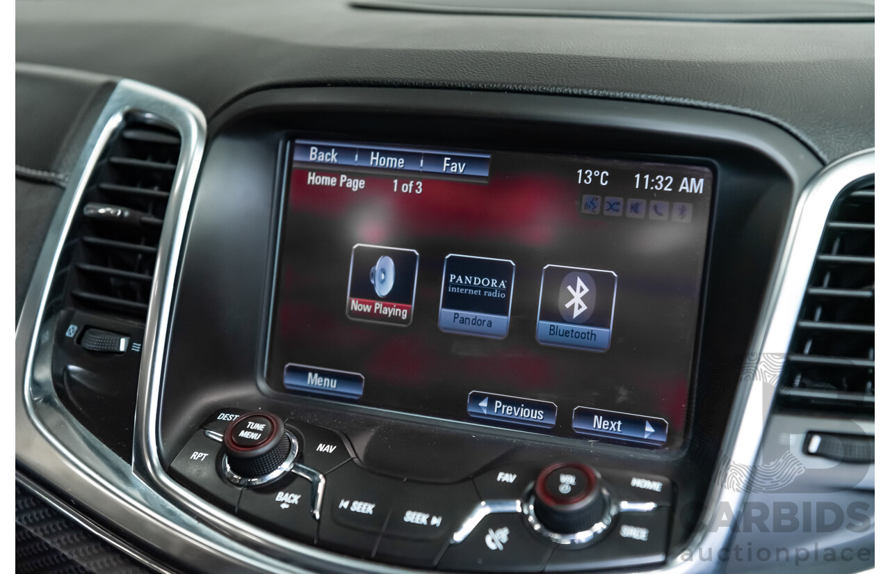 4/2014 Holden Commodore SS-V VF Utility Regal Peacock Metallic Green V8 6.0L