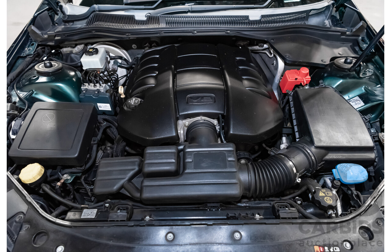 4/2014 Holden Commodore SS-V VF Utility Regal Peacock Metallic Green V8 6.0L