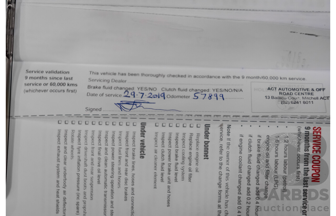 4/2014 Holden Commodore SS-V VF Utility Regal Peacock Metallic Green V8 6.0L