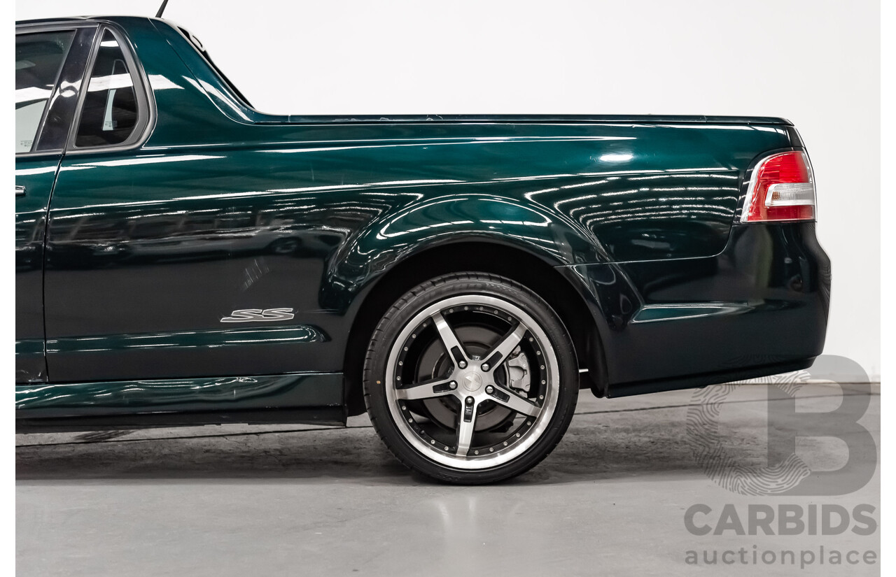 4/2014 Holden Commodore SS-V VF Utility Regal Peacock Metallic Green V8 6.0L