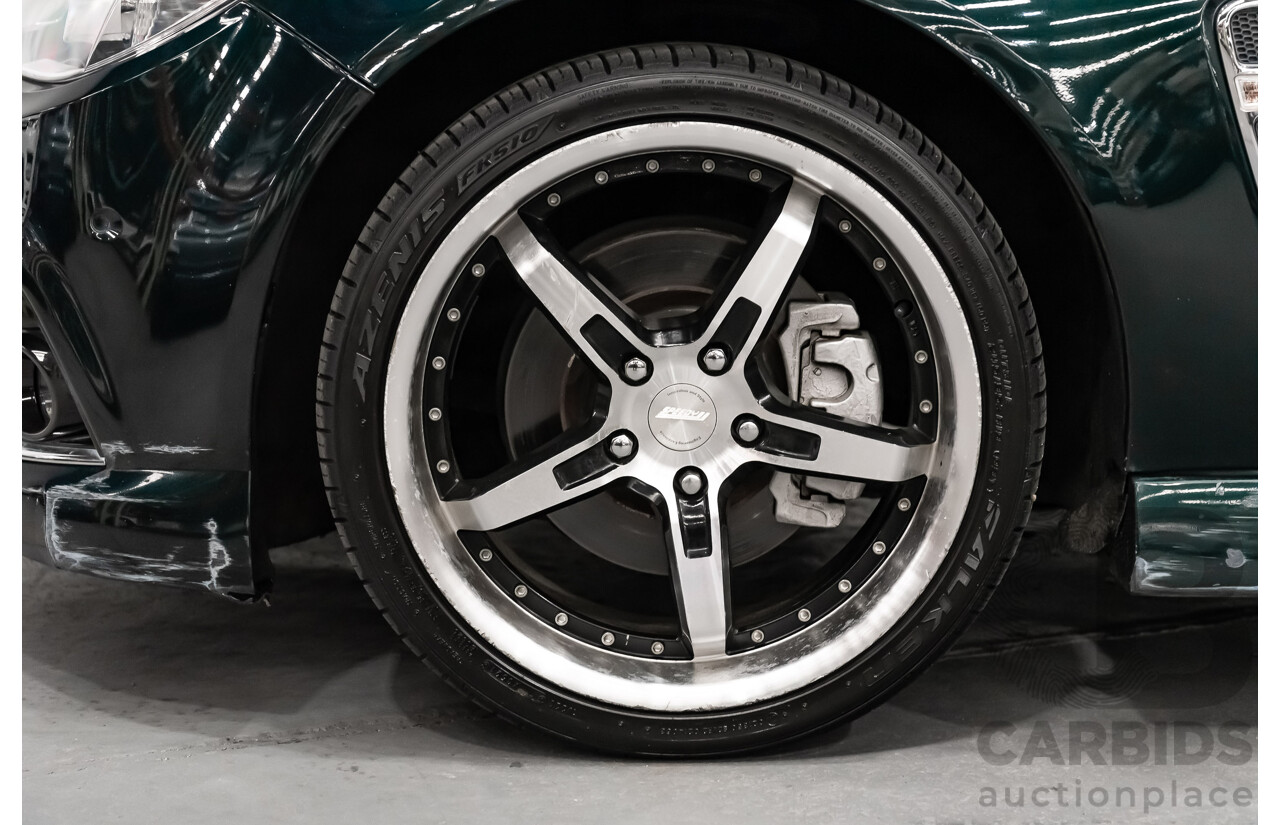 4/2014 Holden Commodore SS-V VF Utility Regal Peacock Metallic Green V8 6.0L