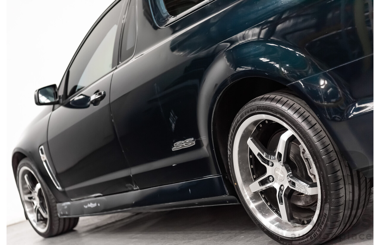 4/2014 Holden Commodore SS-V VF Utility Regal Peacock Metallic Green V8 6.0L