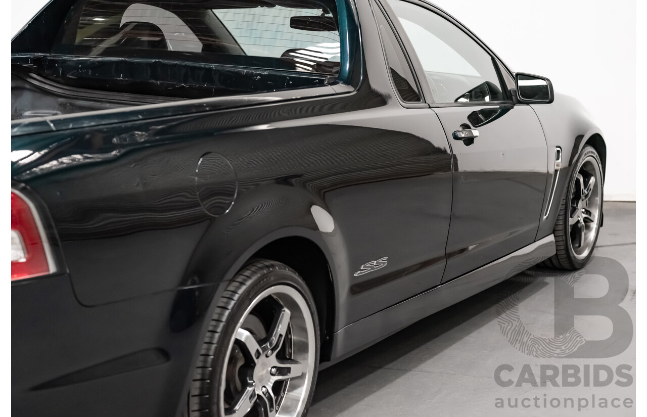 4/2014 Holden Commodore SS-V VF Utility Regal Peacock Metallic Green V8 6.0L