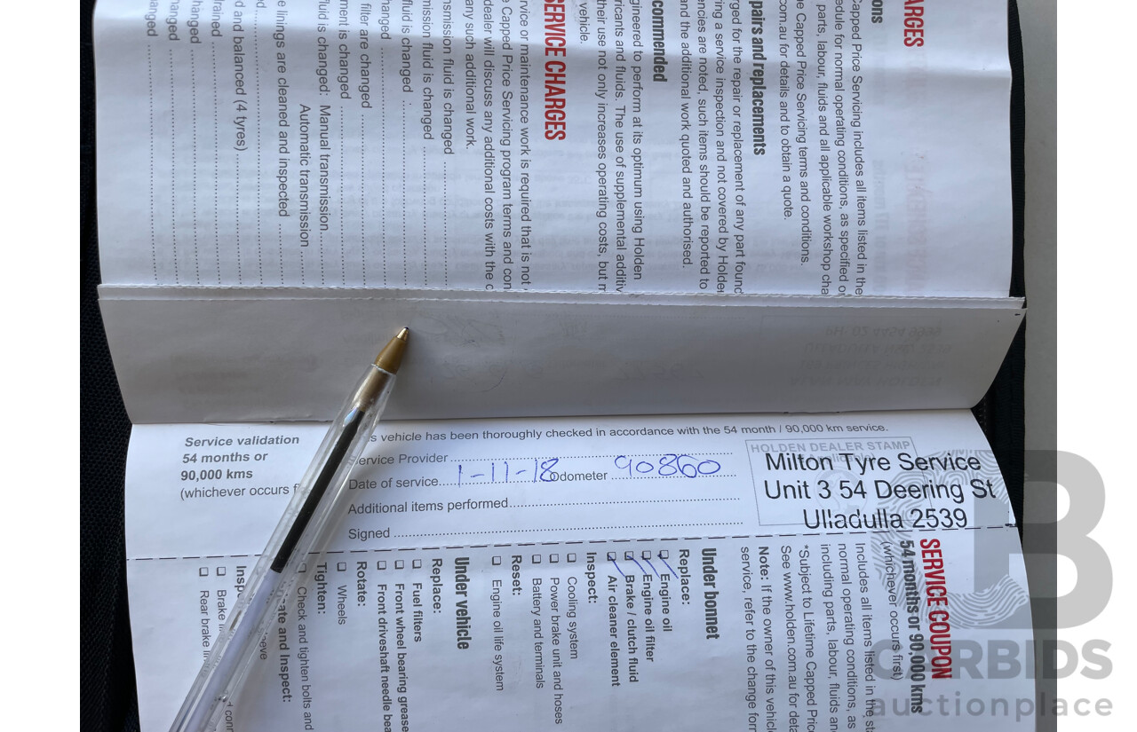 3/2016 Holden Colorado LS (4x4) RG MY15 C/Chas White 2.8L