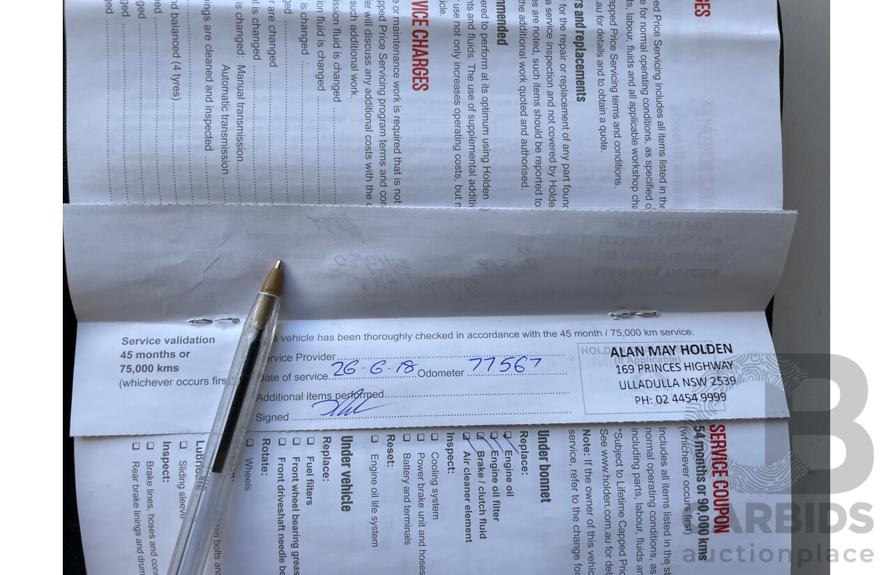 3/2016 Holden Colorado LS (4x4) RG MY15 C/Chas White 2.8L