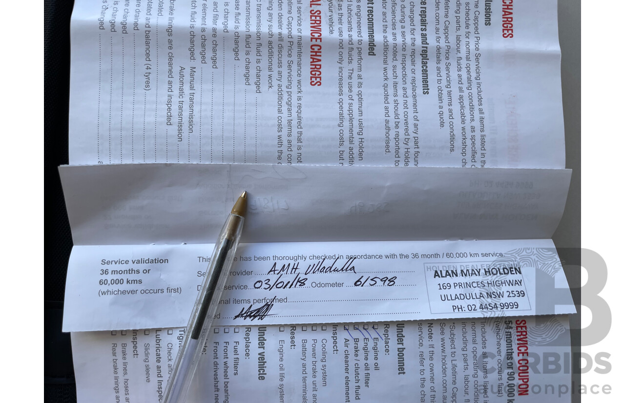 3/2016 Holden Colorado LS (4x4) RG MY15 C/Chas White 2.8L