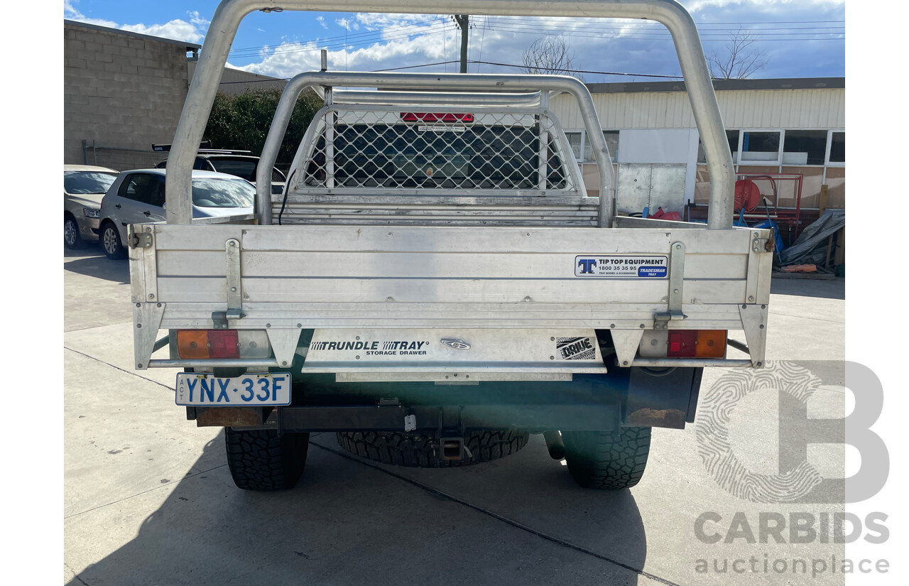 3/2016 Holden Colorado LS (4x4) RG MY15 C/Chas White 2.8L