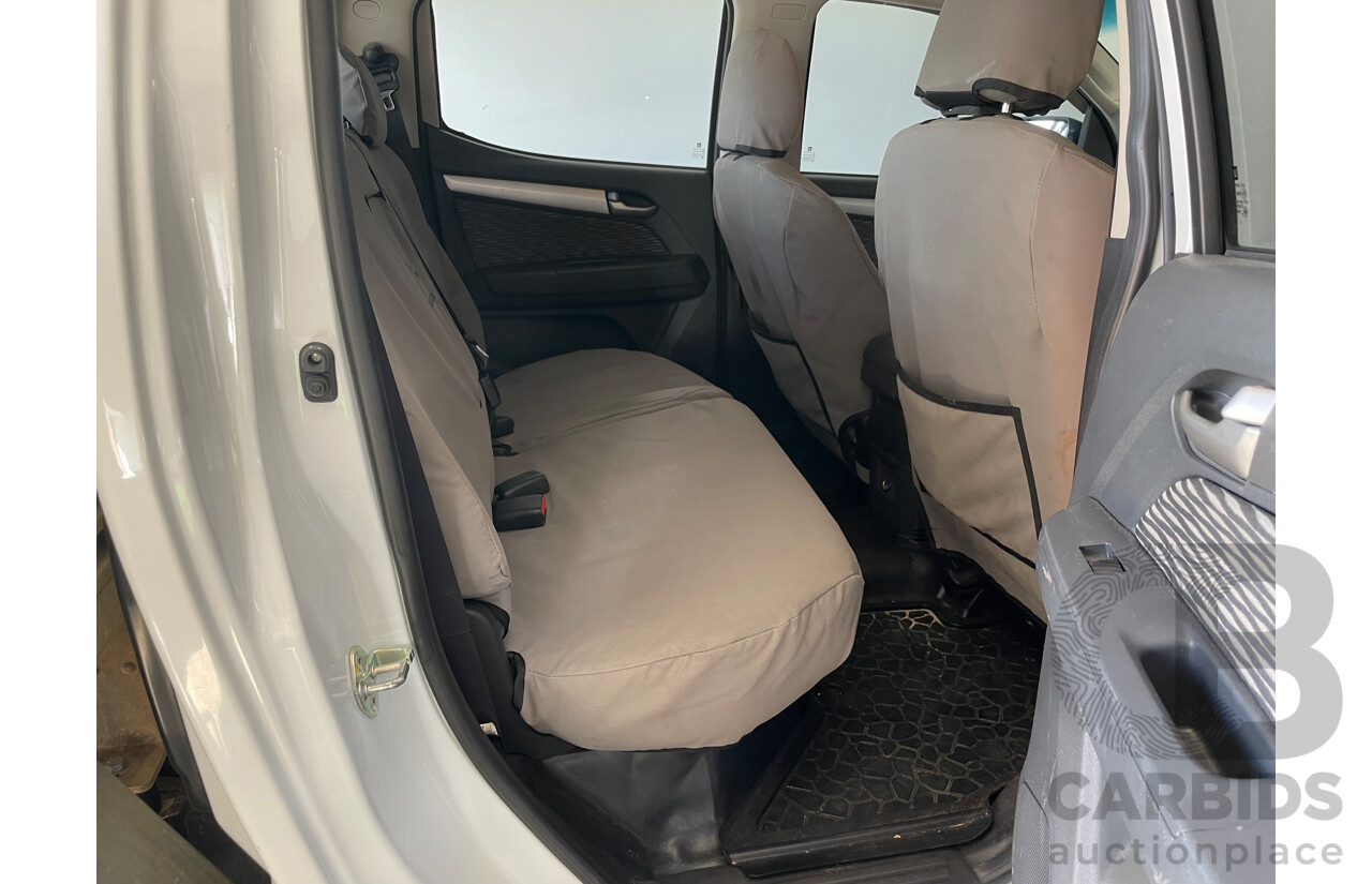 3/2016 Holden Colorado LS (4x4) RG MY15 C/Chas White 2.8L