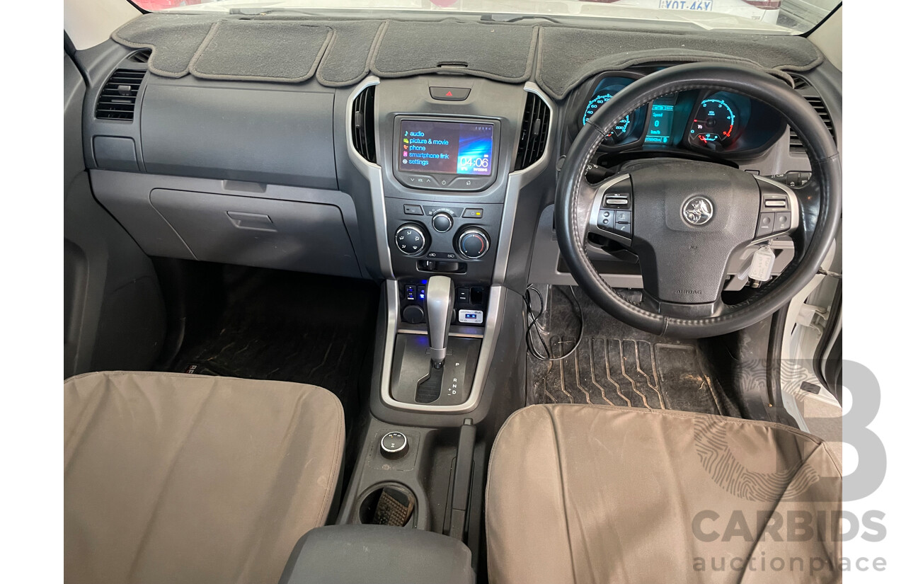 3/2016 Holden Colorado LS (4x4) RG MY15 C/Chas White 2.8L