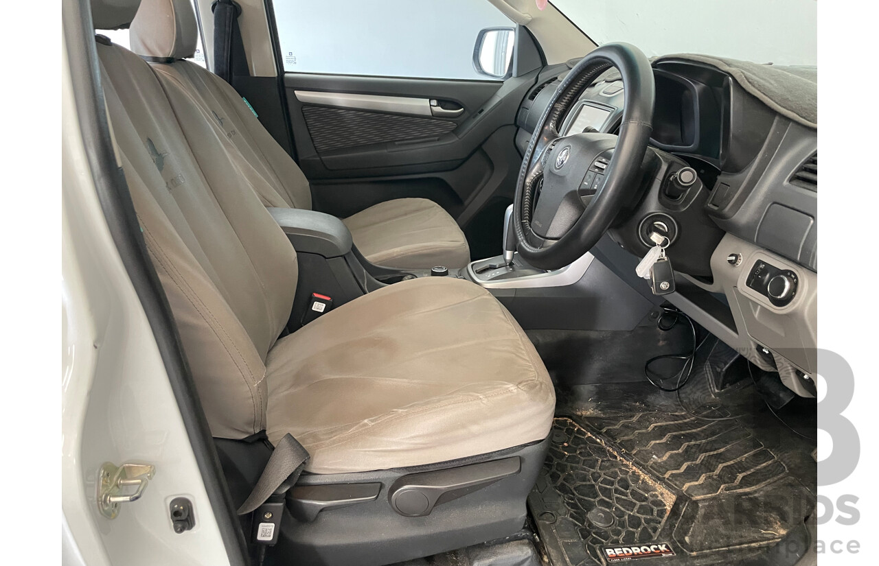 3/2016 Holden Colorado LS (4x4) RG MY15 C/Chas White 2.8L