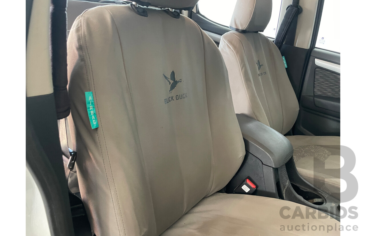 3/2016 Holden Colorado LS (4x4) RG MY15 C/Chas White 2.8L