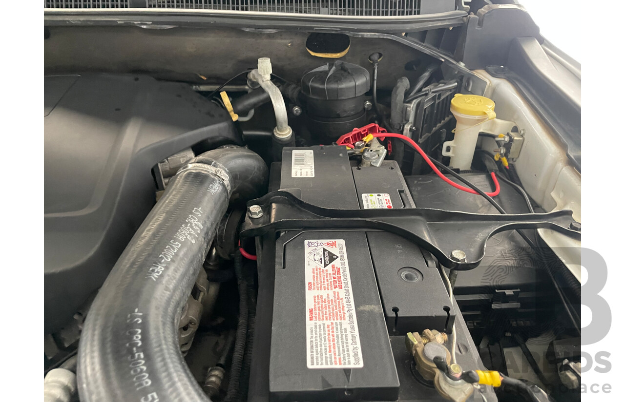 3/2016 Holden Colorado LS (4x4) RG MY15 C/Chas White 2.8L